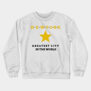 Hamilton Greatest City in the World New York Crewneck Sweatshirt